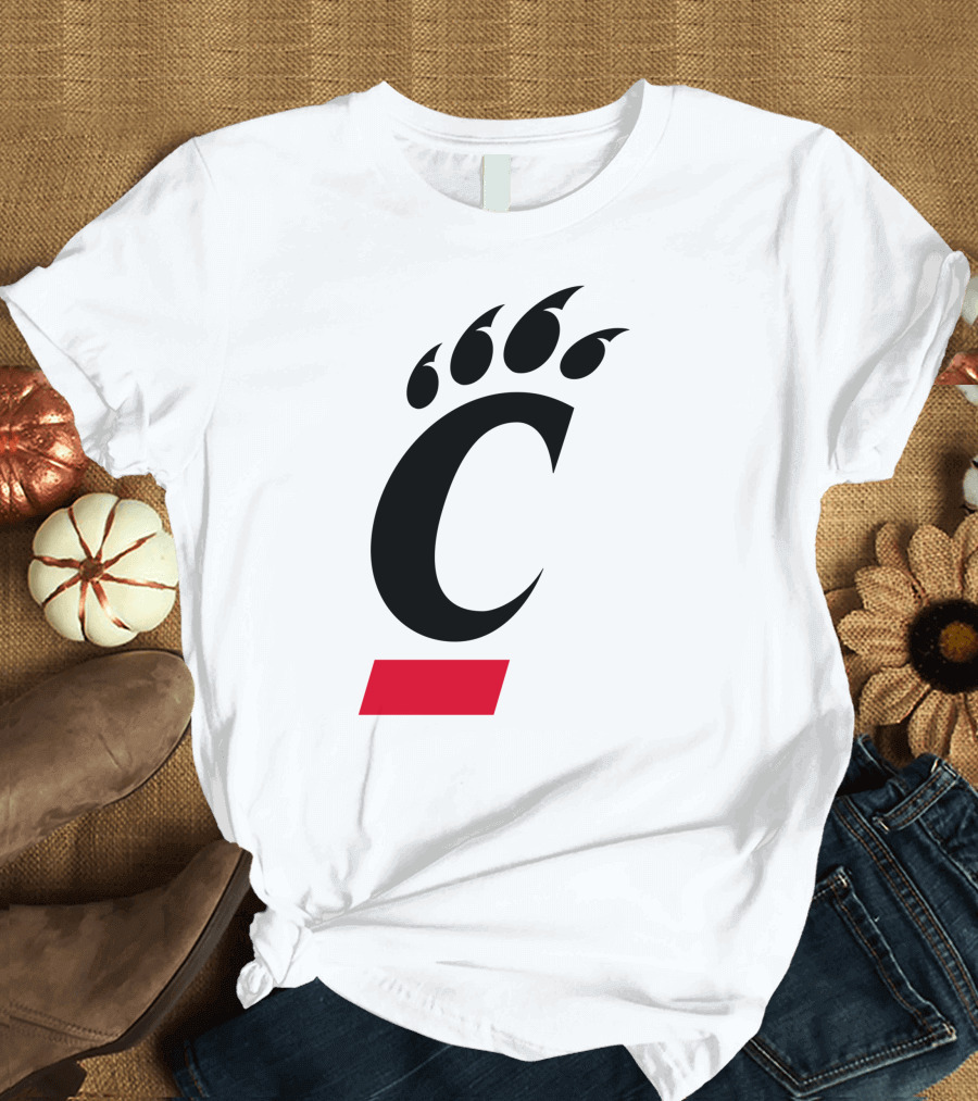Cincinnati Bearcats C Paw T-Shirt