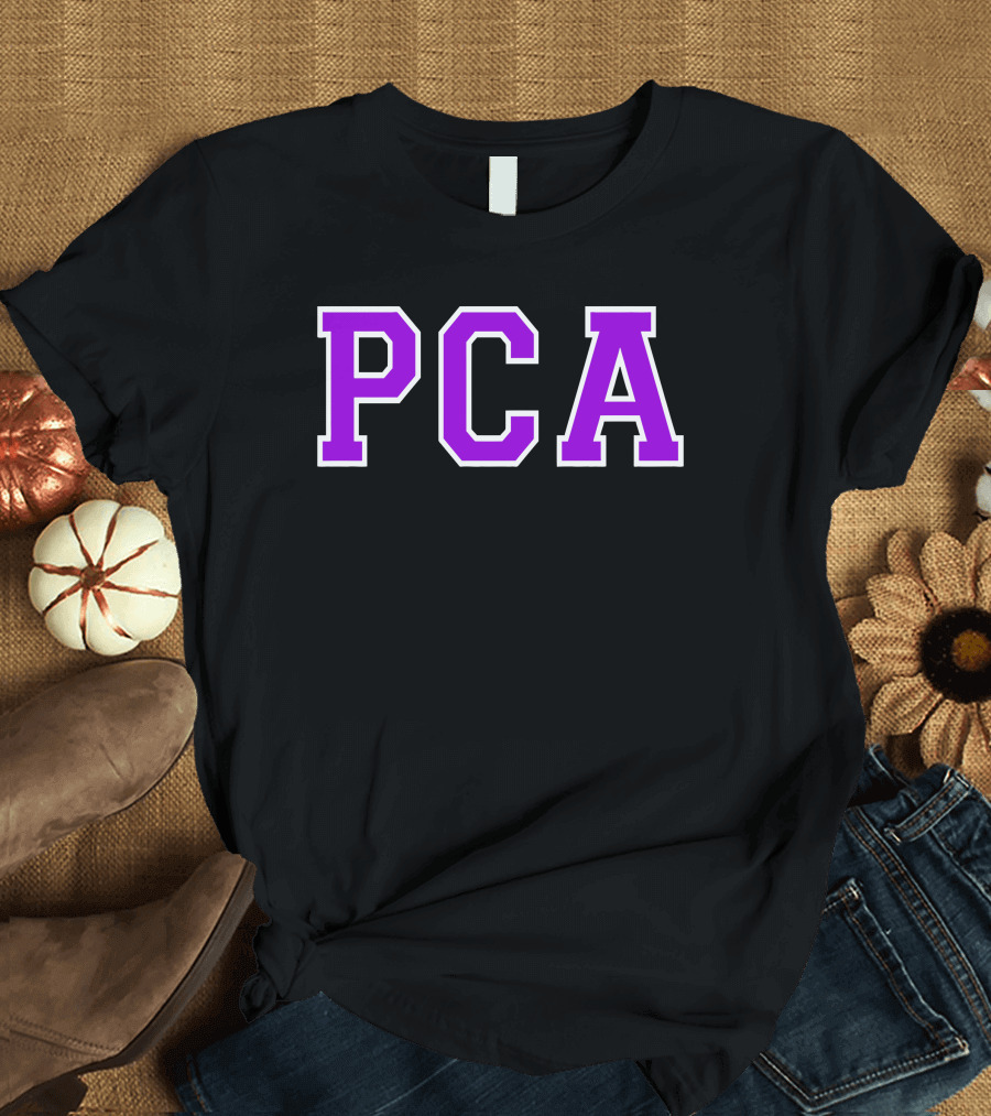 PCA Purple Varsity Letters T-Shirt