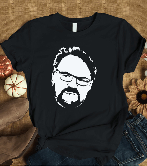 T-Shirt: Tony Schiavone Black And White Face WWE AEW Commentator T-Shirt Tony Schiavone Black And White Face WWE AEW Commentator T-Shirt