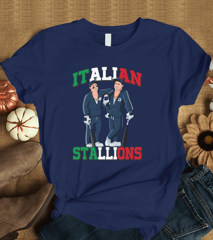 Italian Stallions 45 13 Short Porch T-Shirt