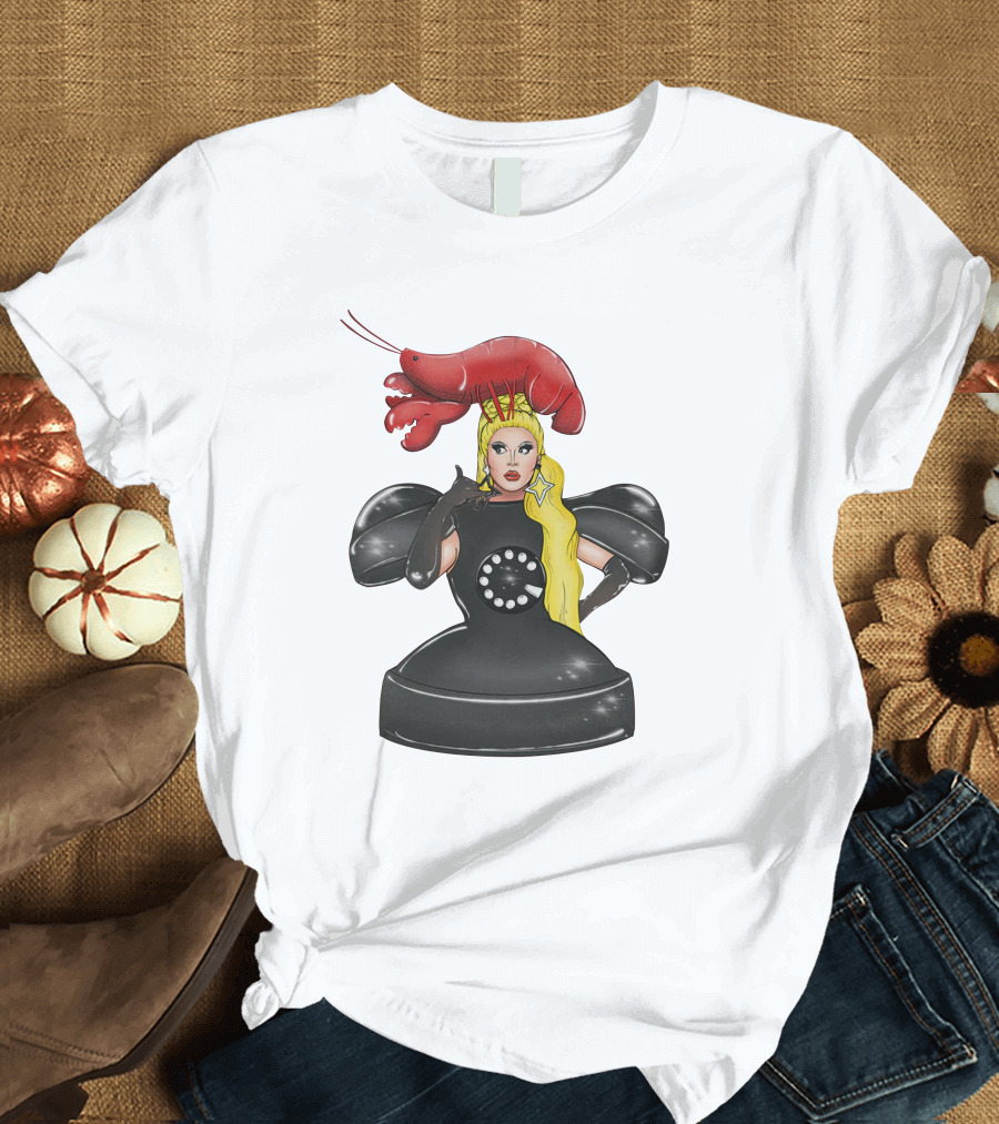 Cheryl Hole Merchandise Cheryl Hole Lobster Dress Iconic Look T-Shirt