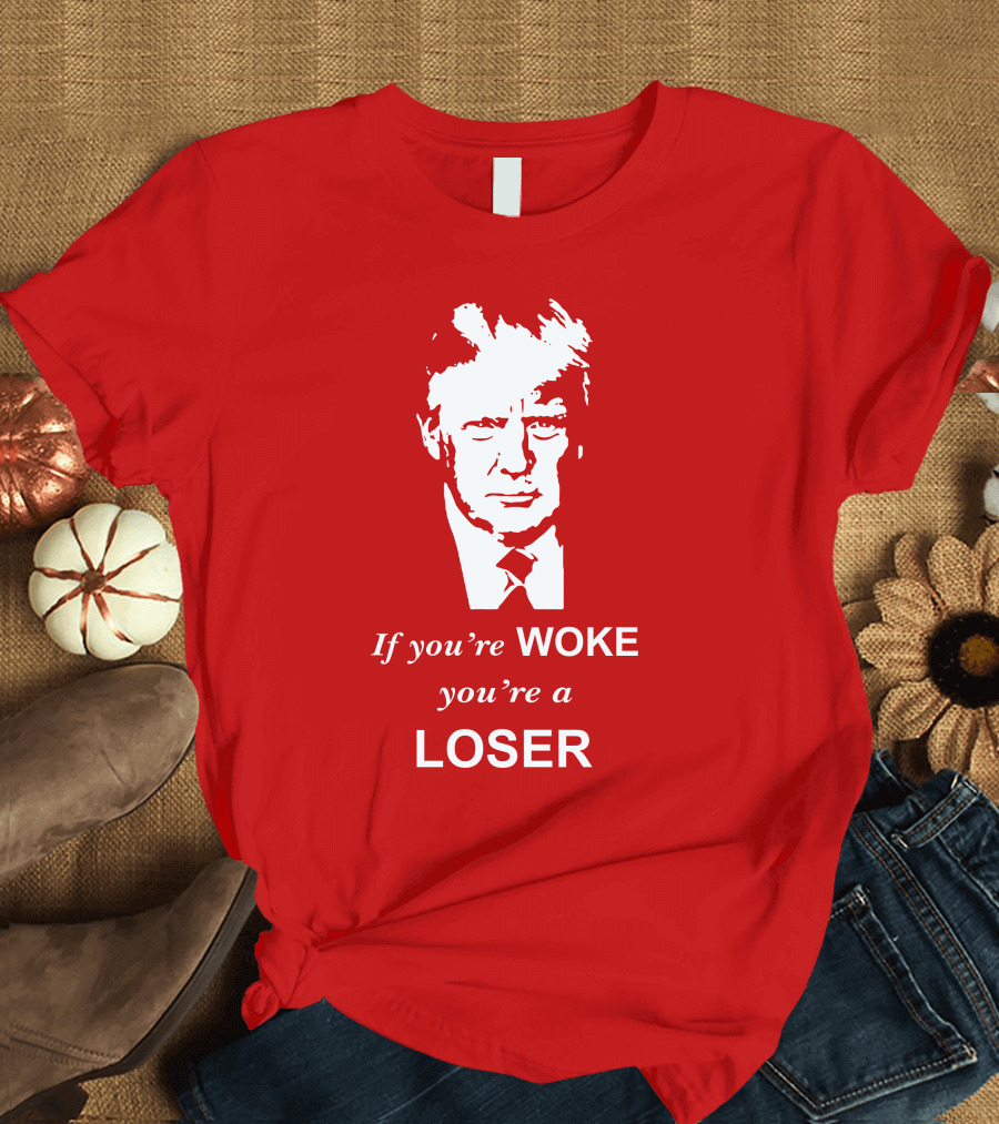 Sebastian Gorka Drg Merch If You're Woke You're A Loser Red T-Shirt