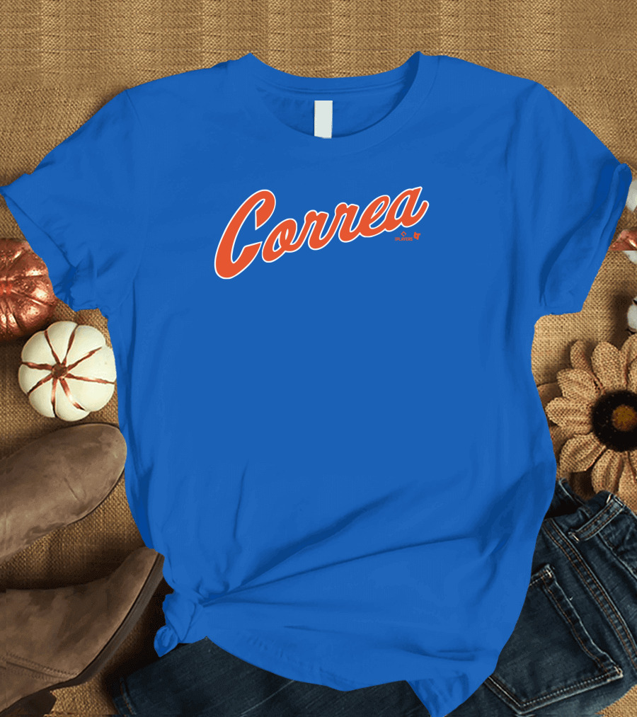 Correa Playoff Script New York BreakingT Carlos T-Shirt