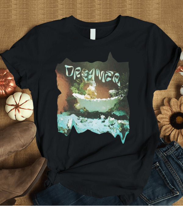 T-Shirt: Dreamer Calm Abstract Wave Reflection T-Shirt Dreamer Calm Abstract Wave Reflection T-Shirt