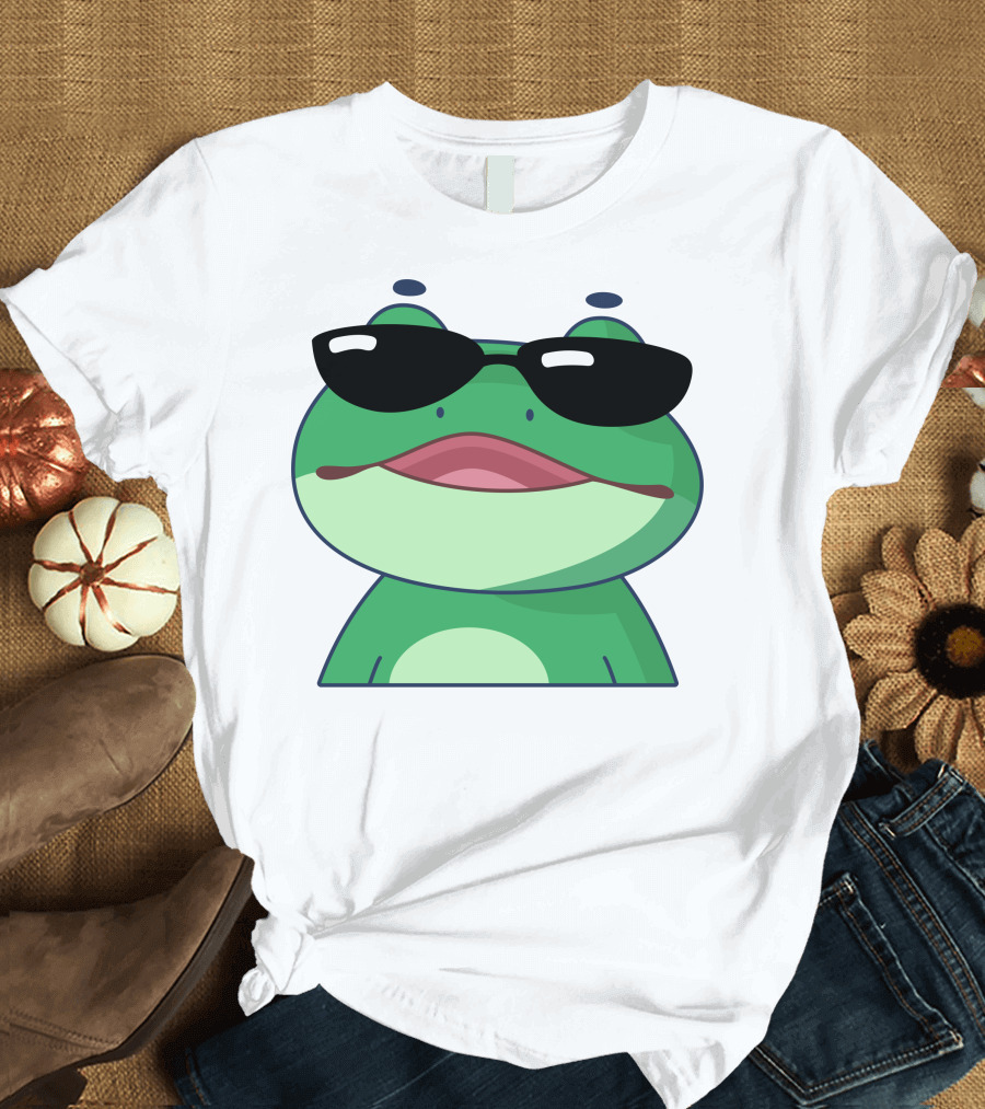 boomerna frog with sunglasses T-Shirt