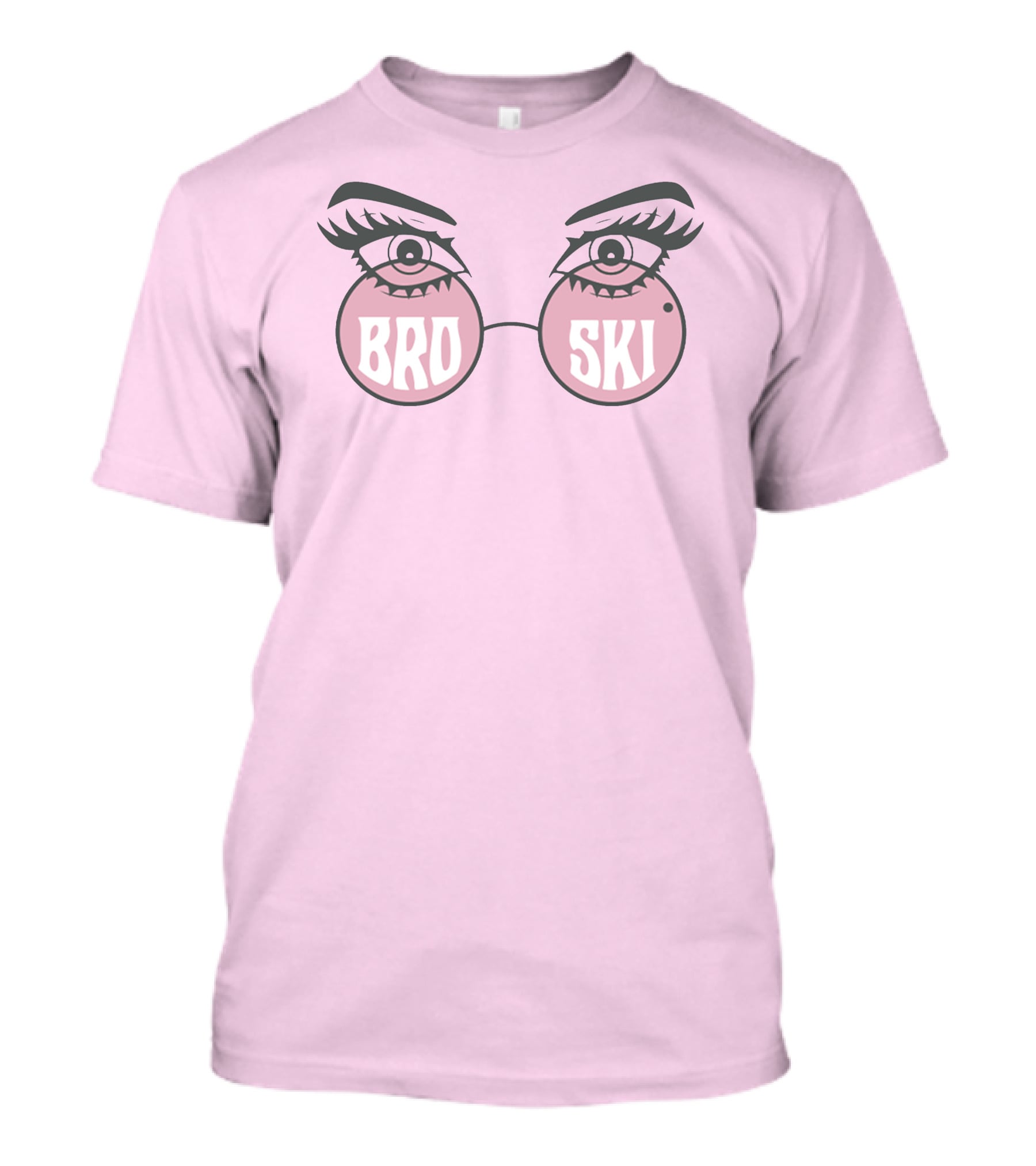 Brittany Broski Bro Ski Eyeglasses T-Shirt