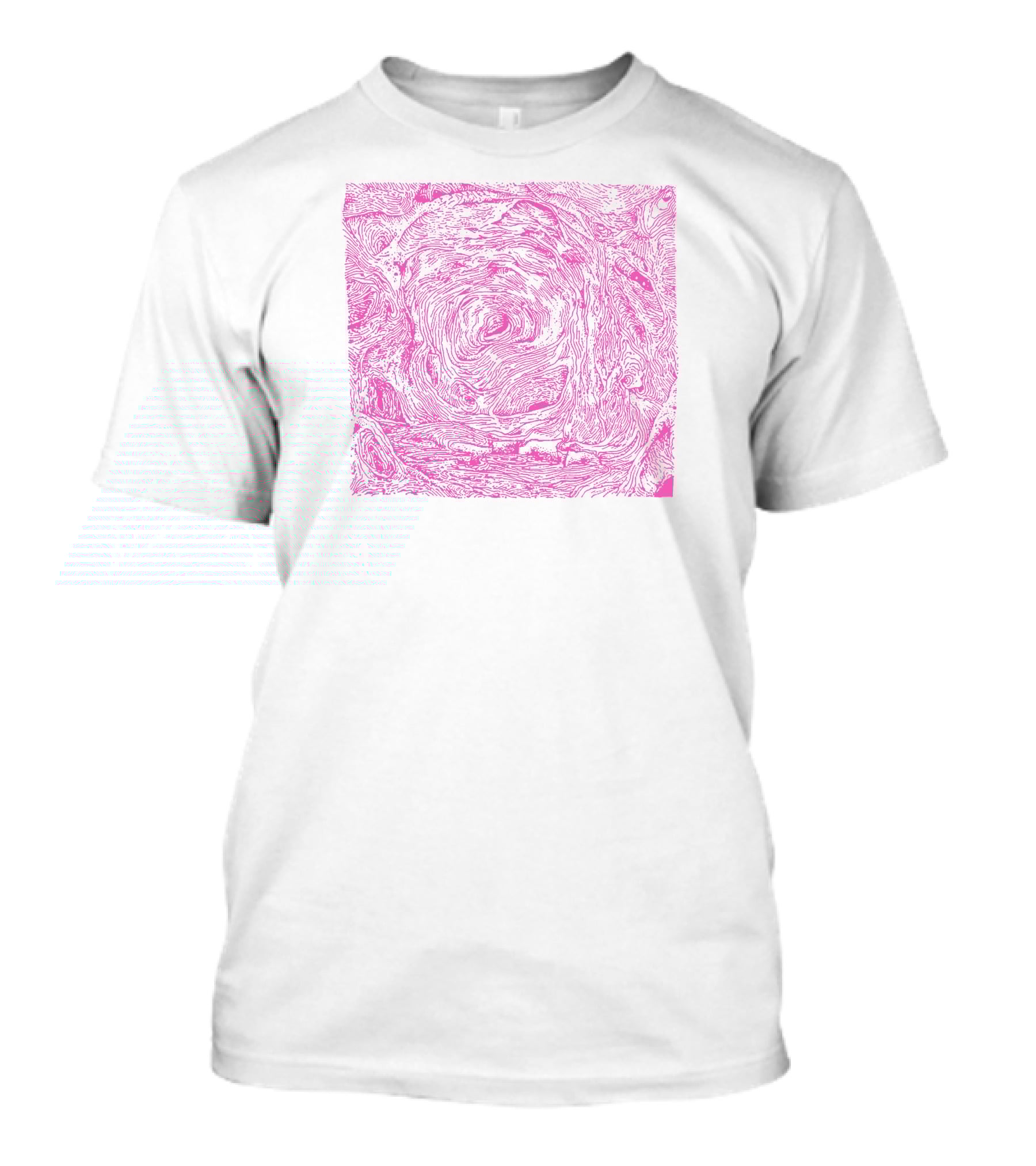 Fewjar Merch Pink Swirl T-Shirt