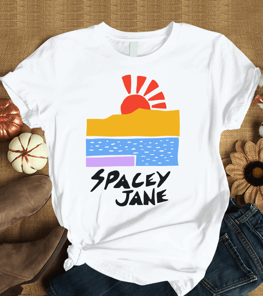 Spacey Jane Store Sun and Waves Retro T-Shirt