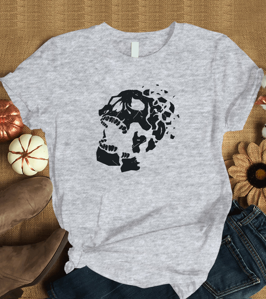 Dead by Daylight Skull Shattered Effect T-Shirt