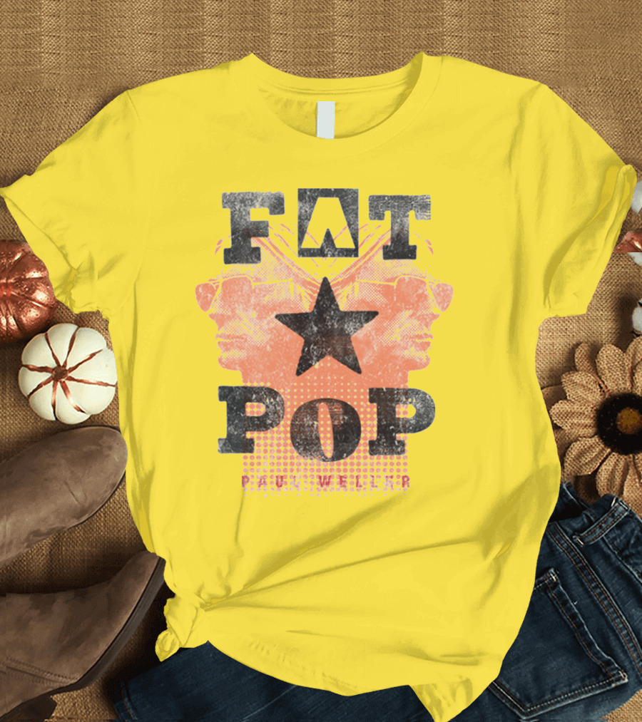 FAT POP Paul Weller Star T-Shirt