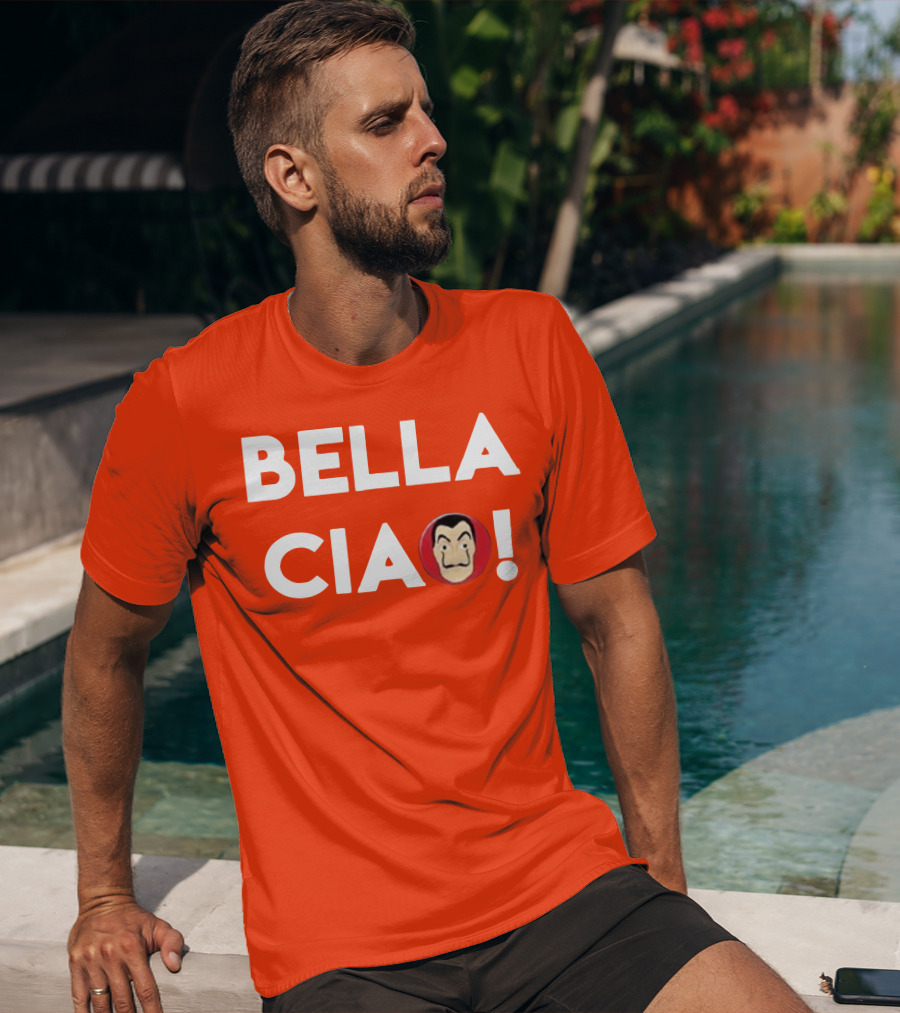 BELLA CIAO Money Heist Mask T-Shirt