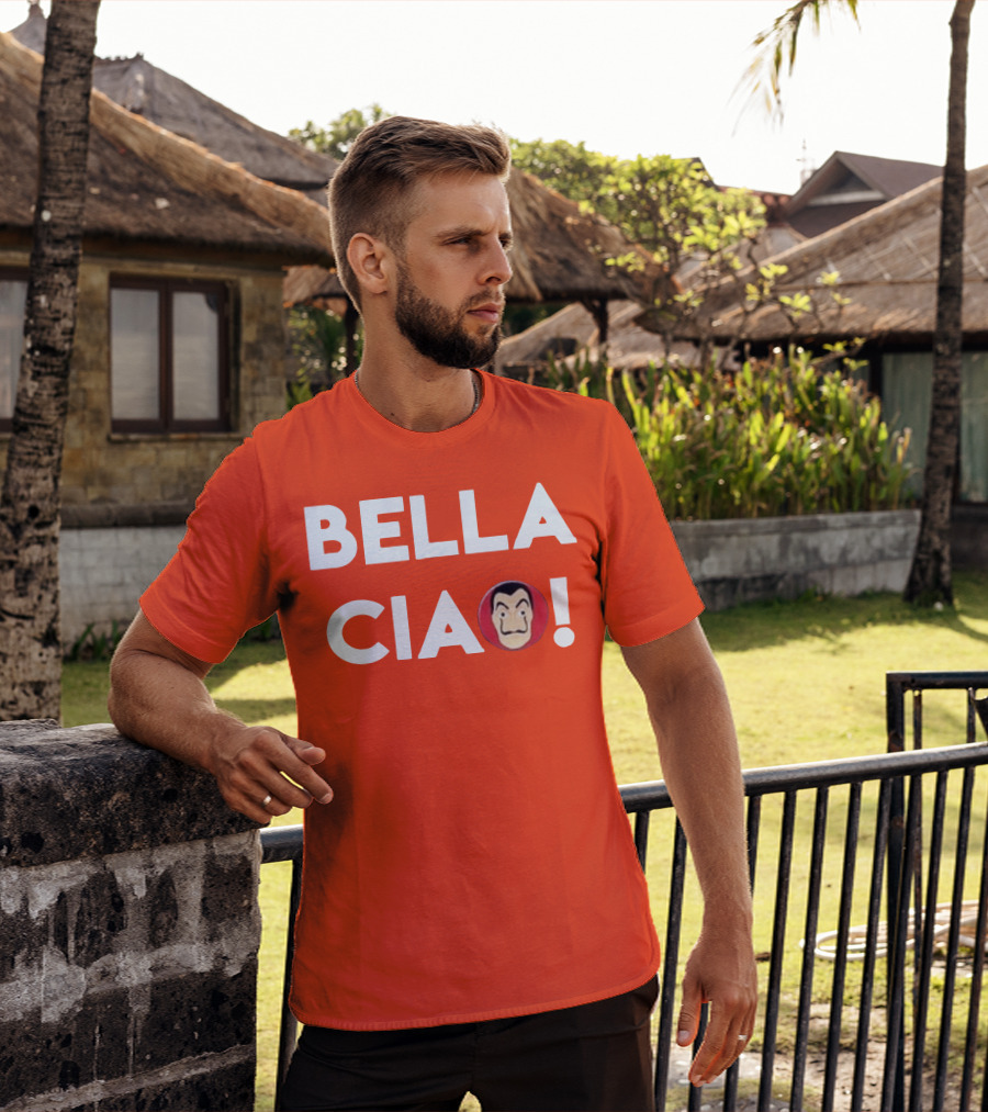 BELLA CIAO Money Heist Mask T-Shirt