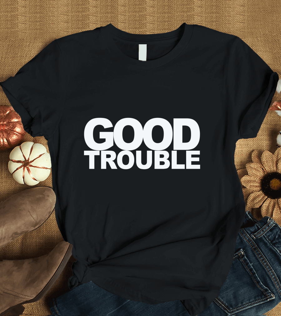 Face Masks John Lewis Good Trouble Iconic T-Shirt