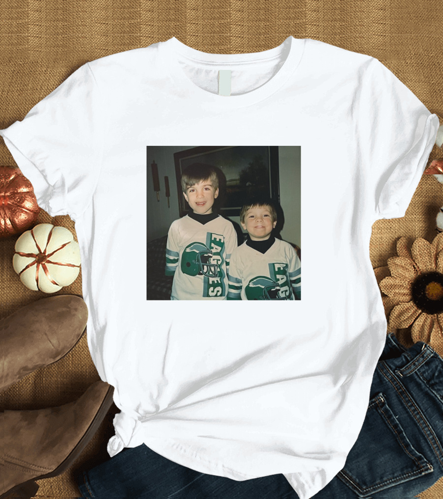 Joe Flacco Stevan Nelson Young Philadelphia Eagles Fans Retro Jerseys T-Shirt