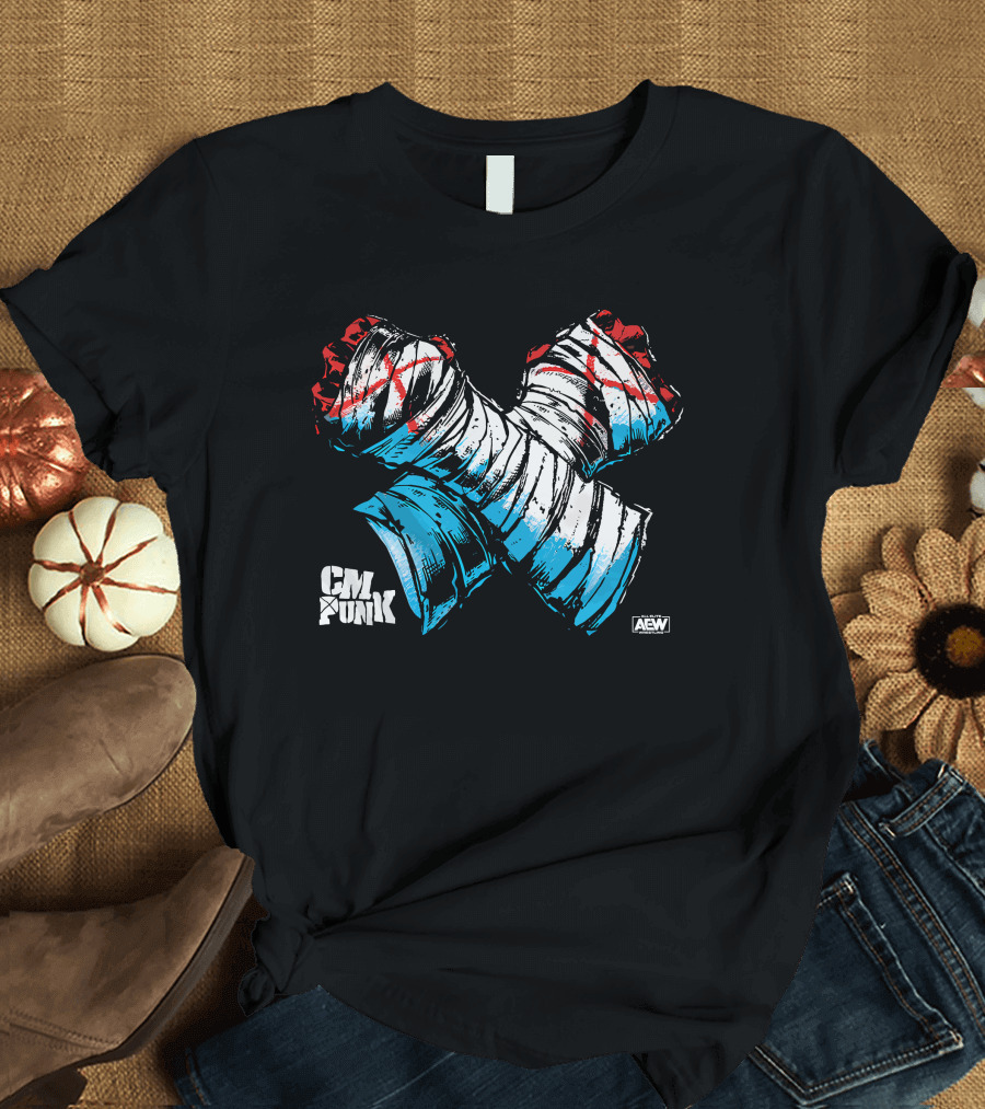 CM Punk Anthem AEW Melissa CMPunk T-Shirt
