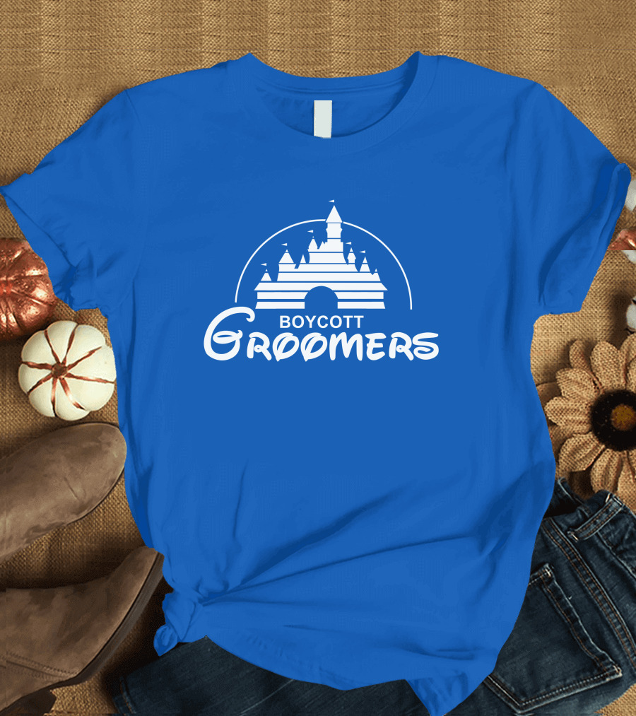 Bring Ammo Boycott Groomers Parody Jack Posobiec Castle T-Shirt