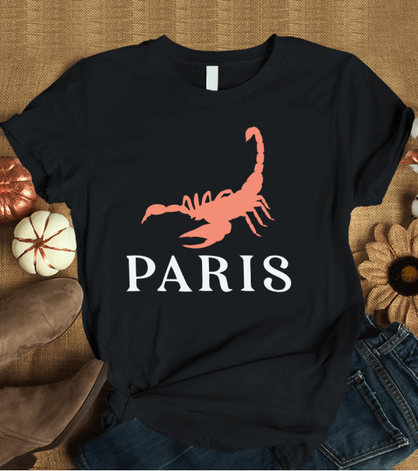 T-Shirt: Blientele Merch Scorpions Paris Edition T-Shirt Blientele Merch Scorpions Paris Edition T-Shirt