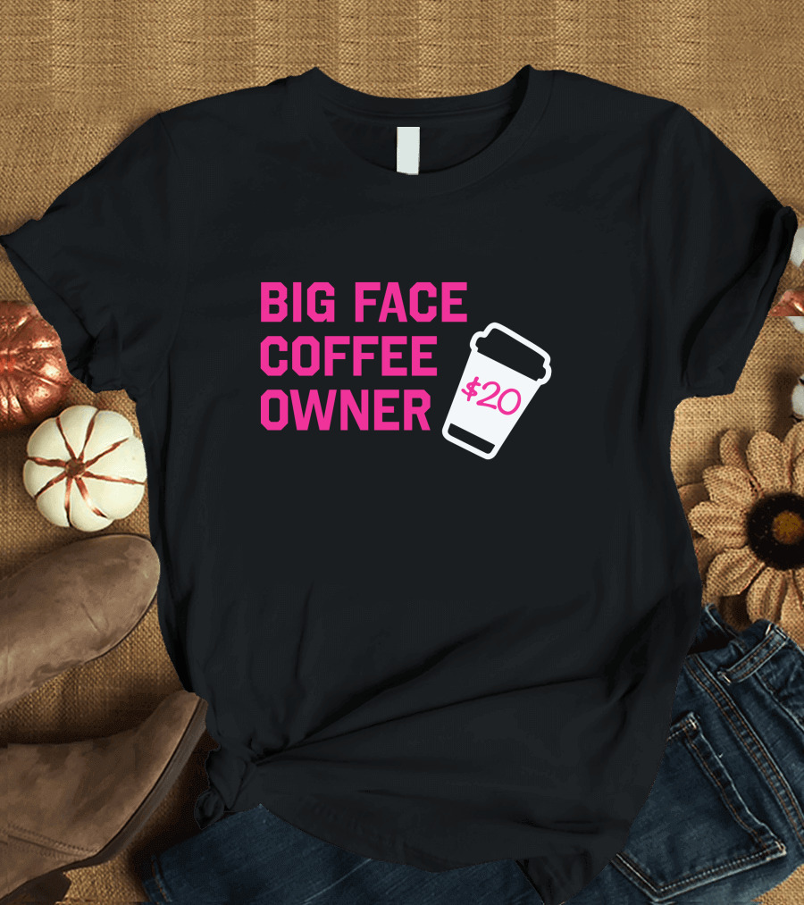 Big Face Coffee Owner $20 Miami Heat UK T-Shirt