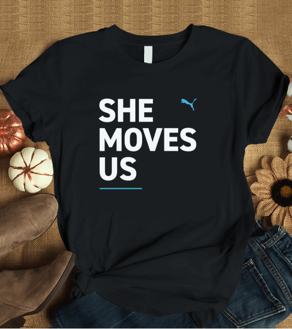 T-Shirt: She Moves Us Neymar Puma T-Shirt She Moves Us Neymar Puma T-Shirt