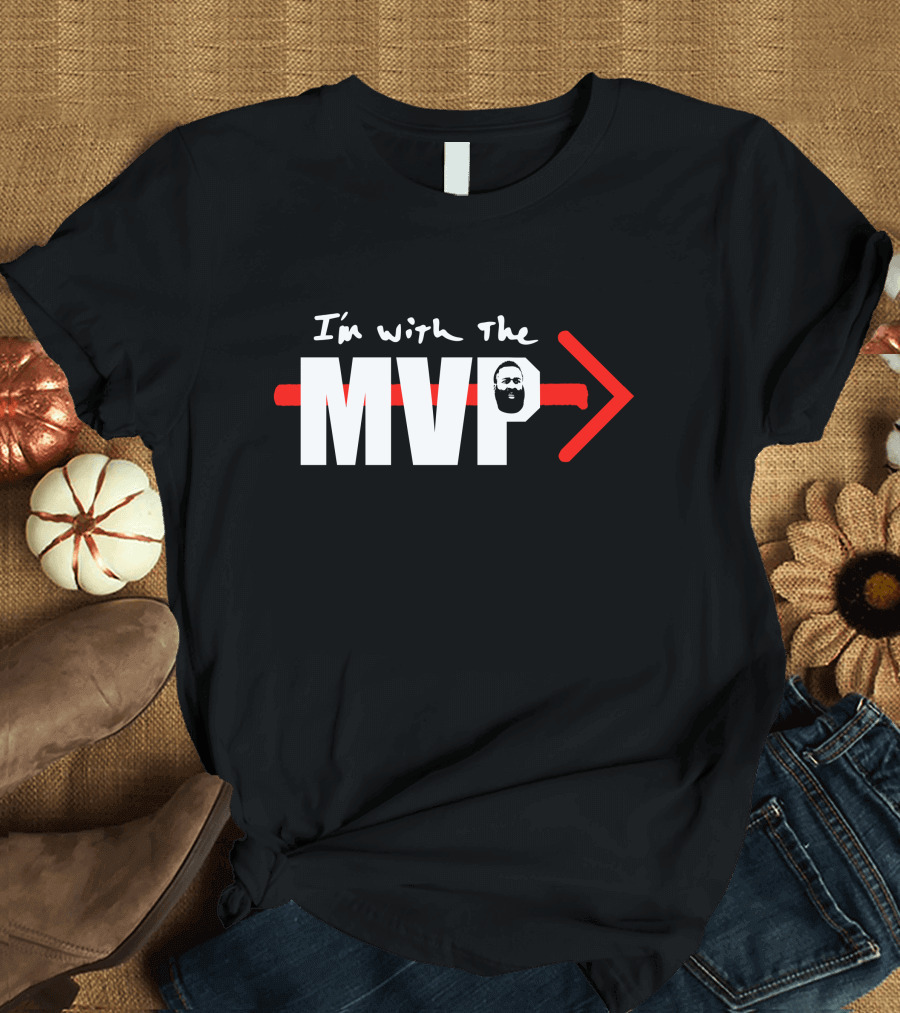 I'm With The MVP J Tucker Arrow T-Shirt