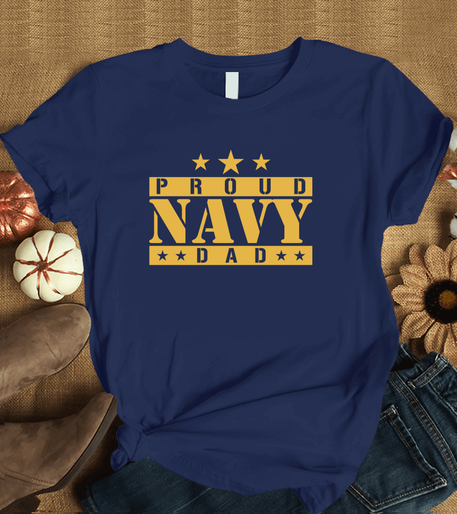 Proud Navy Dad Justmeagain34 T-Shirt