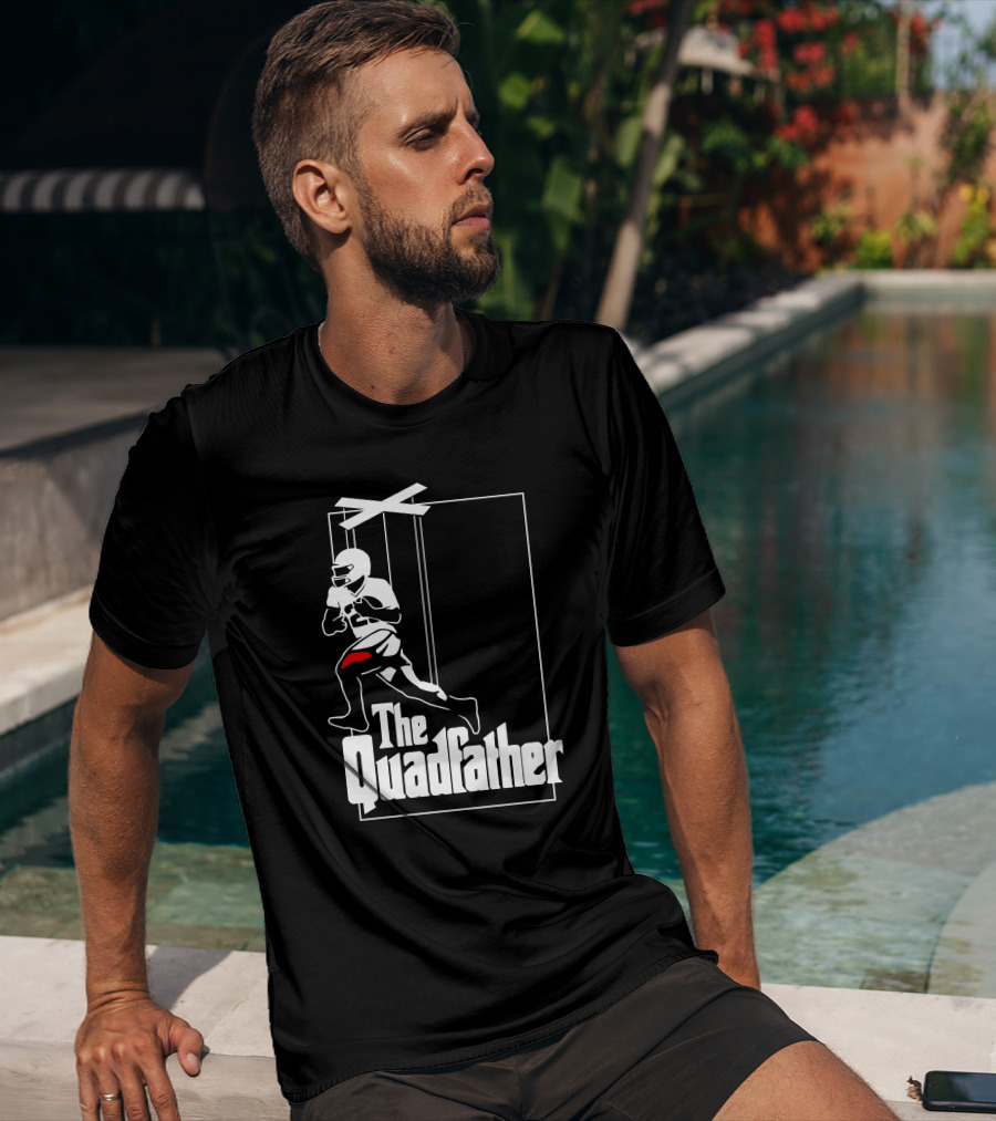 Aj Dillon The Quadfather Football Puppet T-Shirt
