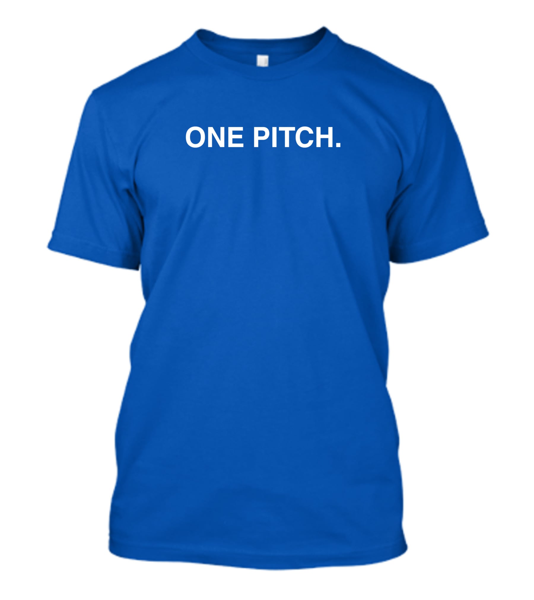 Obvious Merch One Pitch Blue T-Shirt
