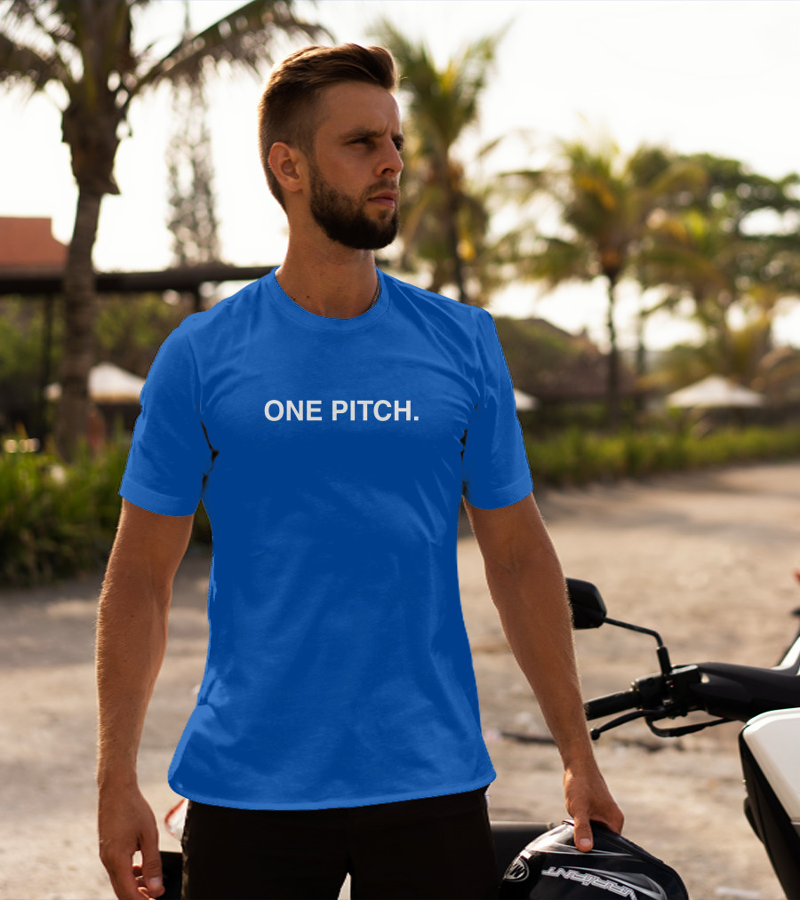 Obvious Merch One Pitch Blue T-Shirt