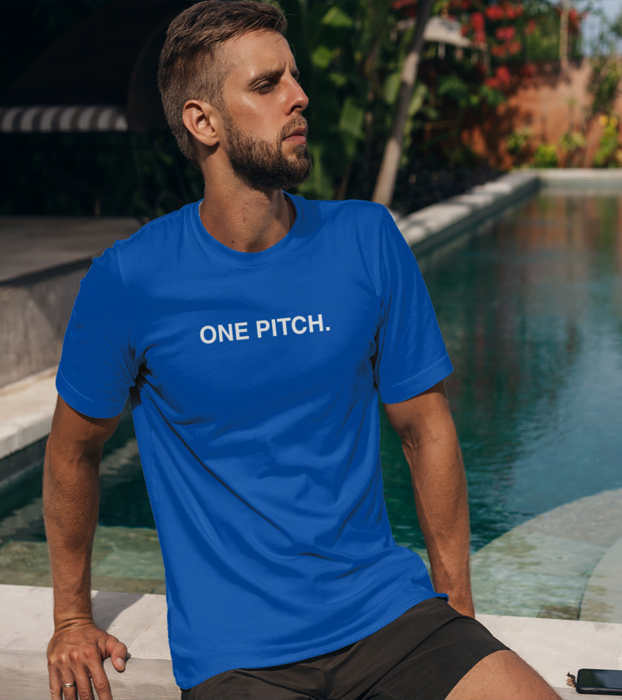 Obvious Merch One Pitch Blue T-Shirt