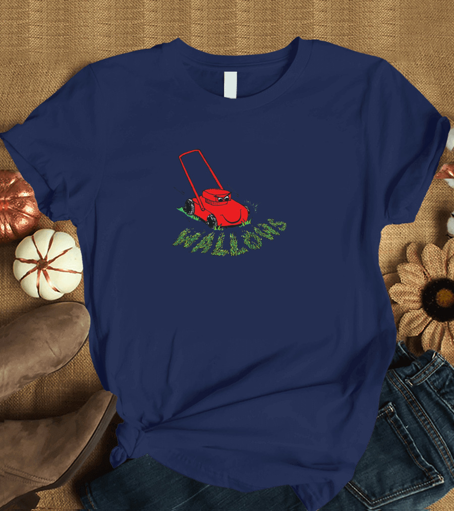 Wallows Lawnmower Grass Cut Red Machine Graphic Merchandise T-Shirt
