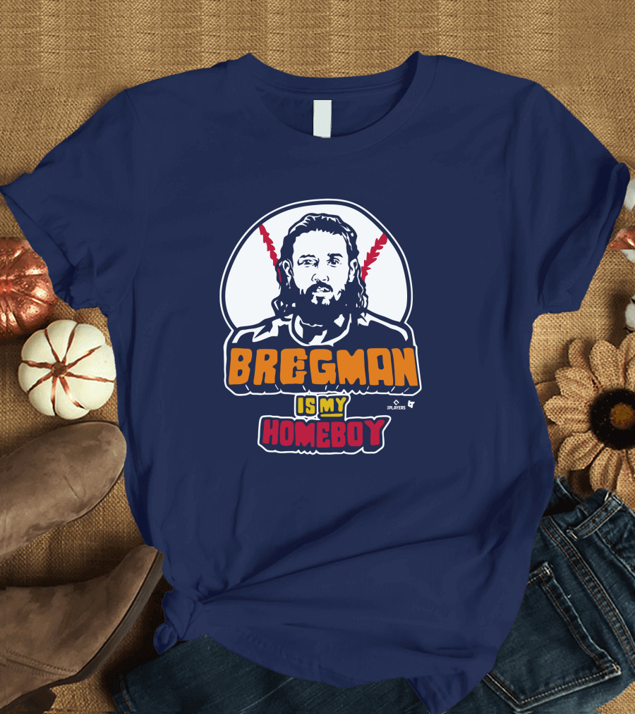 Bregman Is My Homeboy Baseball Graphic BreakingT Monstarjplayers T-Shirt