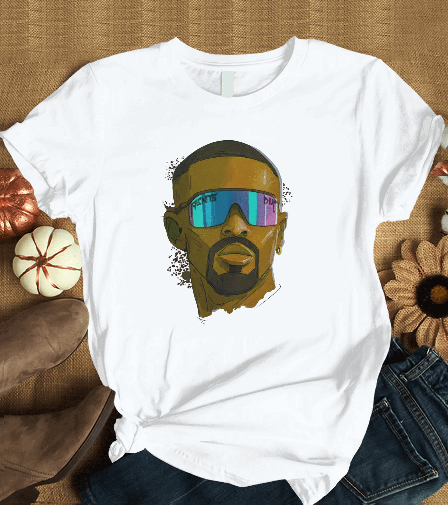 Jalen Hurts Painted Sunglasses T-Shirt