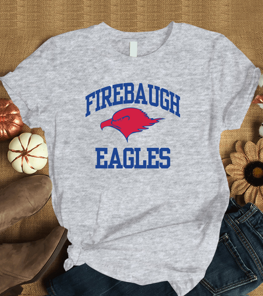 Josh Allen Firebaugh Eagles Buffalo Bills Red Blue Text T-Shirt