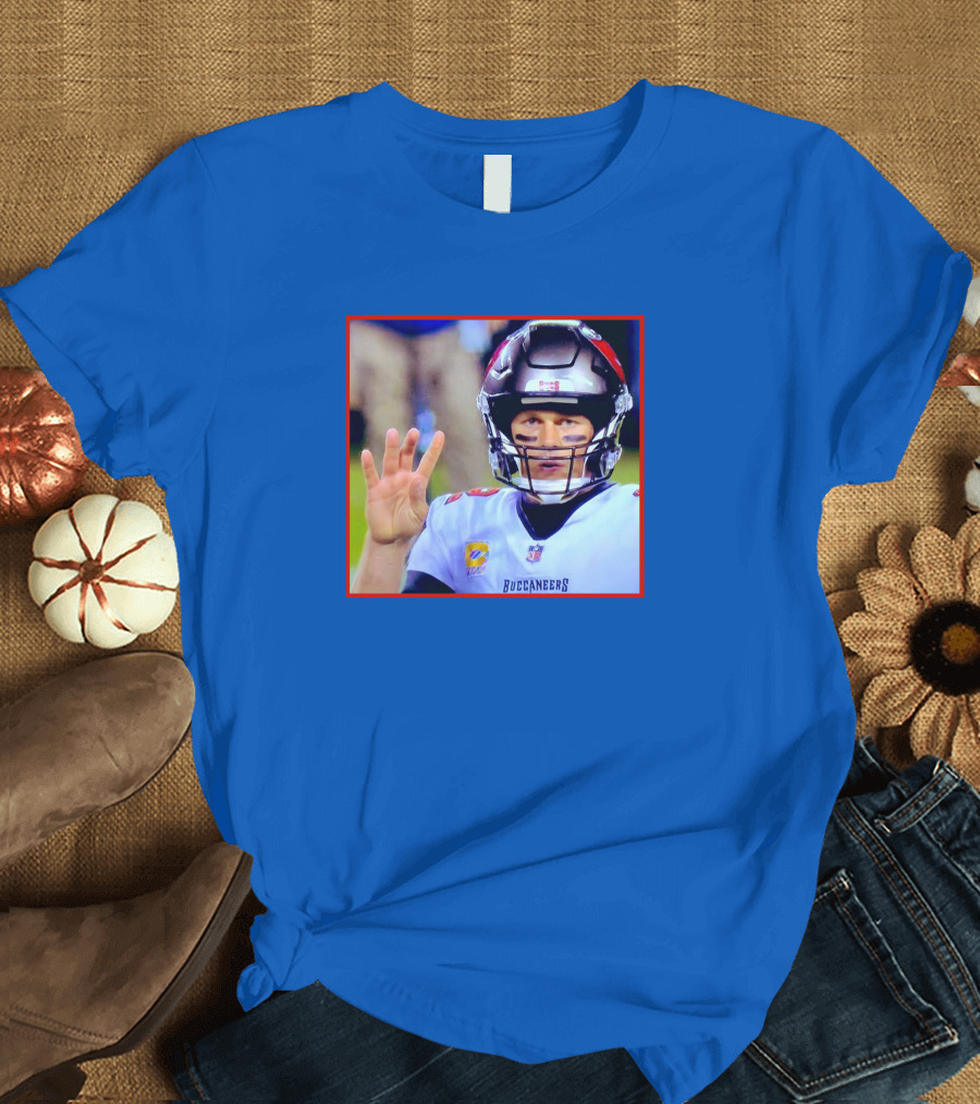 Tom Brady Blunder Tampa Bay Buccaneers Football Quarterback T-Shirt