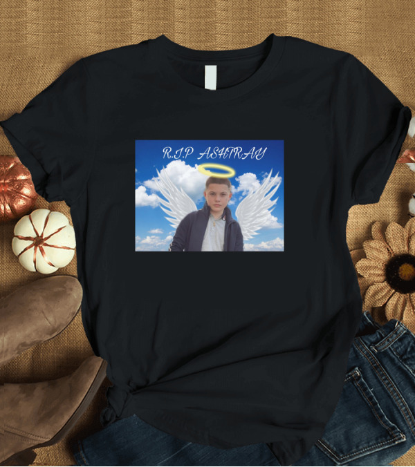 T-Shirt: R.I.P. Ashtray Angel Wings Based Savage T-Shirt R.I.P. Ashtray Angel Wings Based Savage T-Shirt