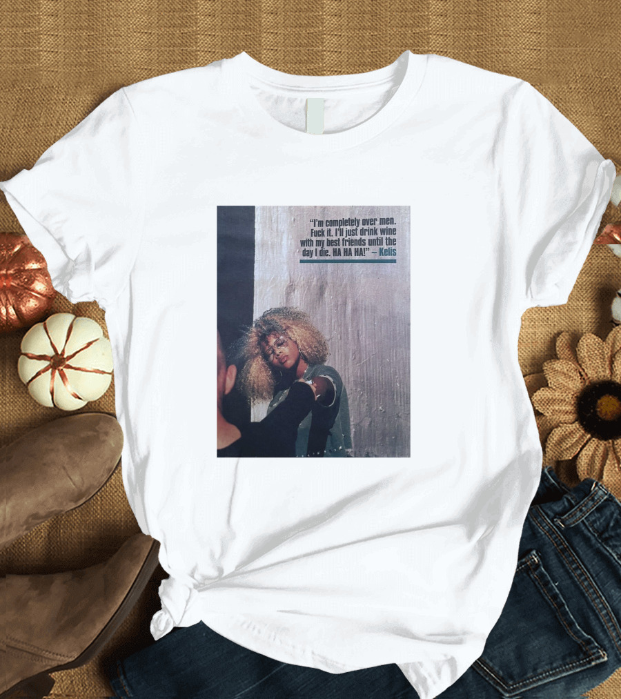 Kelis NME Magazine 2000 I'm Completely Over Men T-Shirt