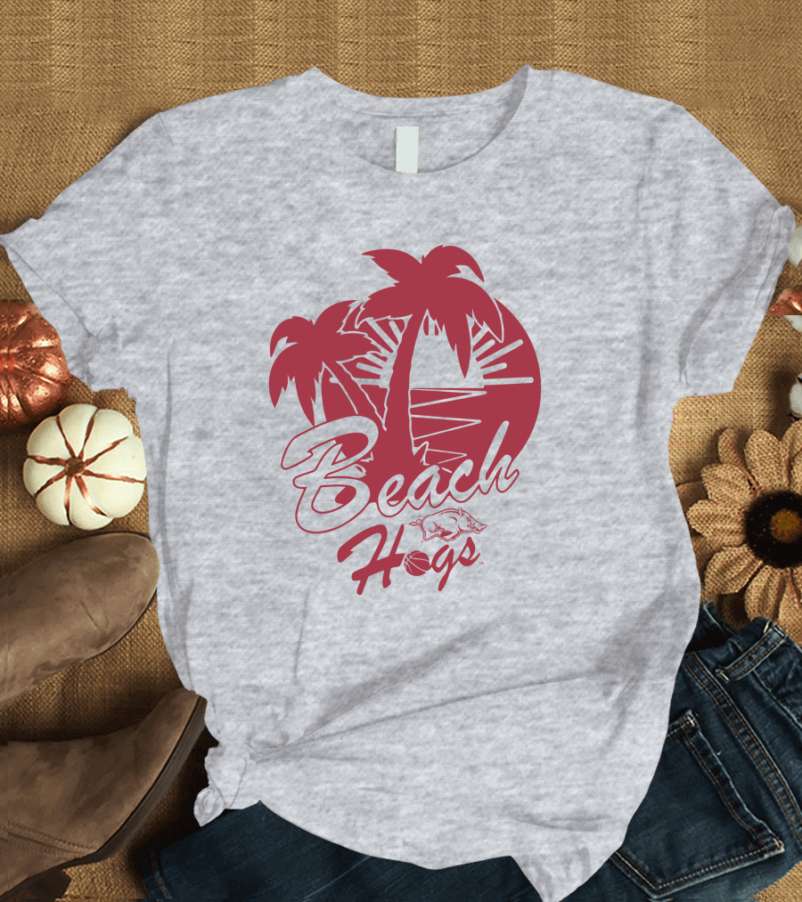 Eric Musselman Beach Hogs Arkansas Razorback Tampa T-Shirt