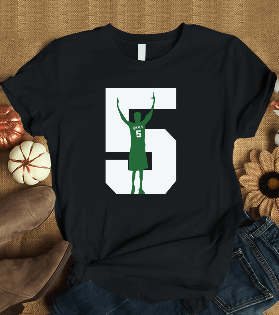 Honor Of Kevin Garnett 5 Celtics NBC Sports Boston Kevingarnett5kg T-Shirt