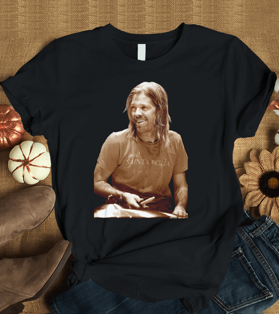 Billie Eilish Foo Fighters Taylor Hawkins Hotel Saint Cecilia Grammys Performance T-Shirt