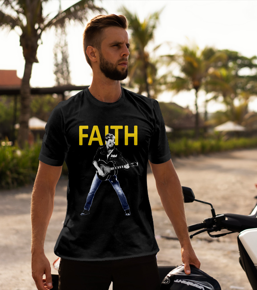 George Michael Faith Era Guitar Best Clothing T-Shirt