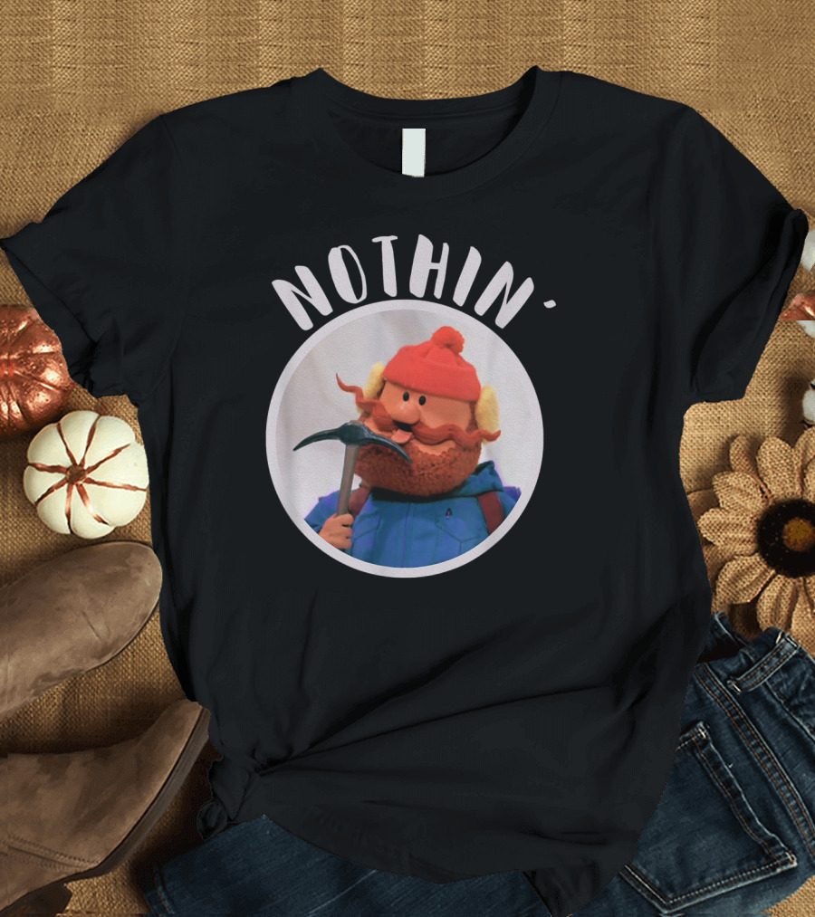 Christmas Special Nothin' Cornelius Of The Yukon Pickaxe Red Beanie T-Shirt