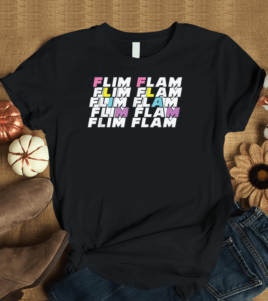 FLIM FLAM Stacked T-Shirt