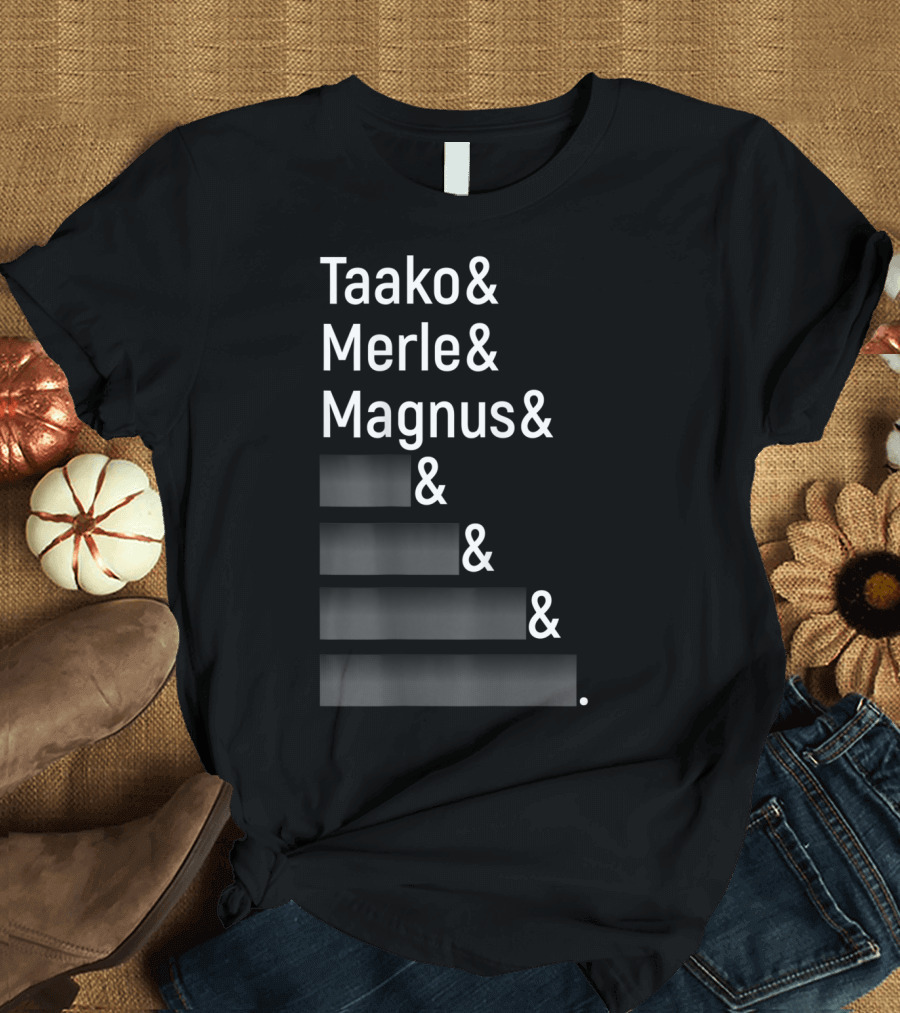 Taako Merle Magnus Others Ampersand List T-Shirt