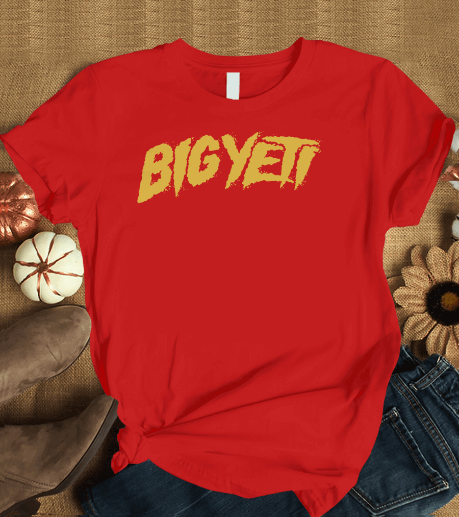 BIG YETI Red T-Shirt