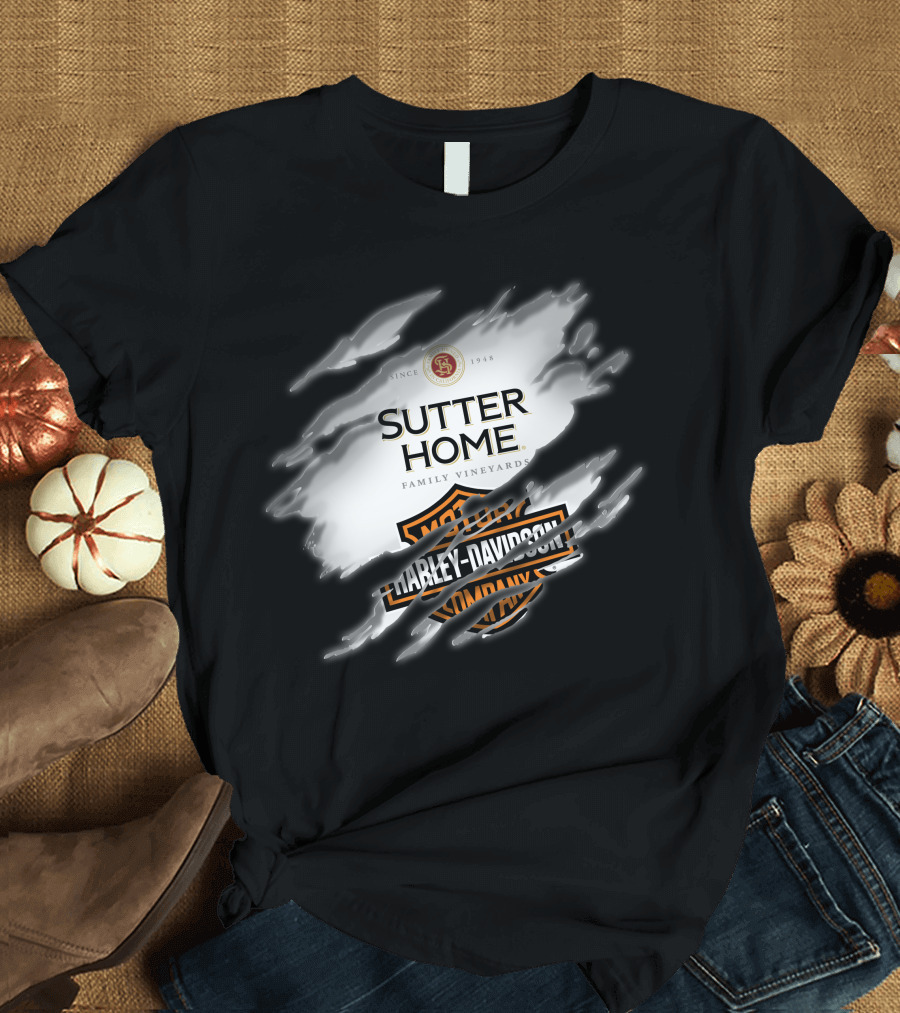 Sutter Home Vineyards Harley Davidson Since 1948 T-Shirt