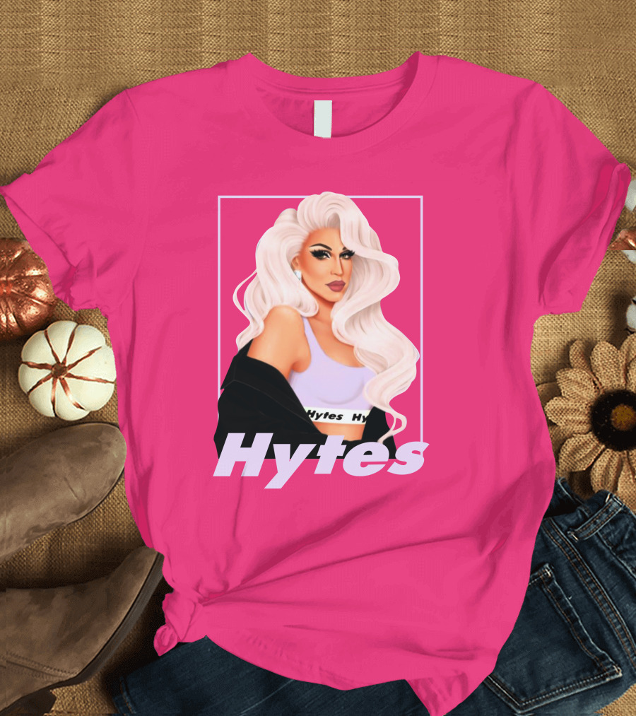 Hytes Brooke Lynn Hytes Glamorous Pink T-Shirt