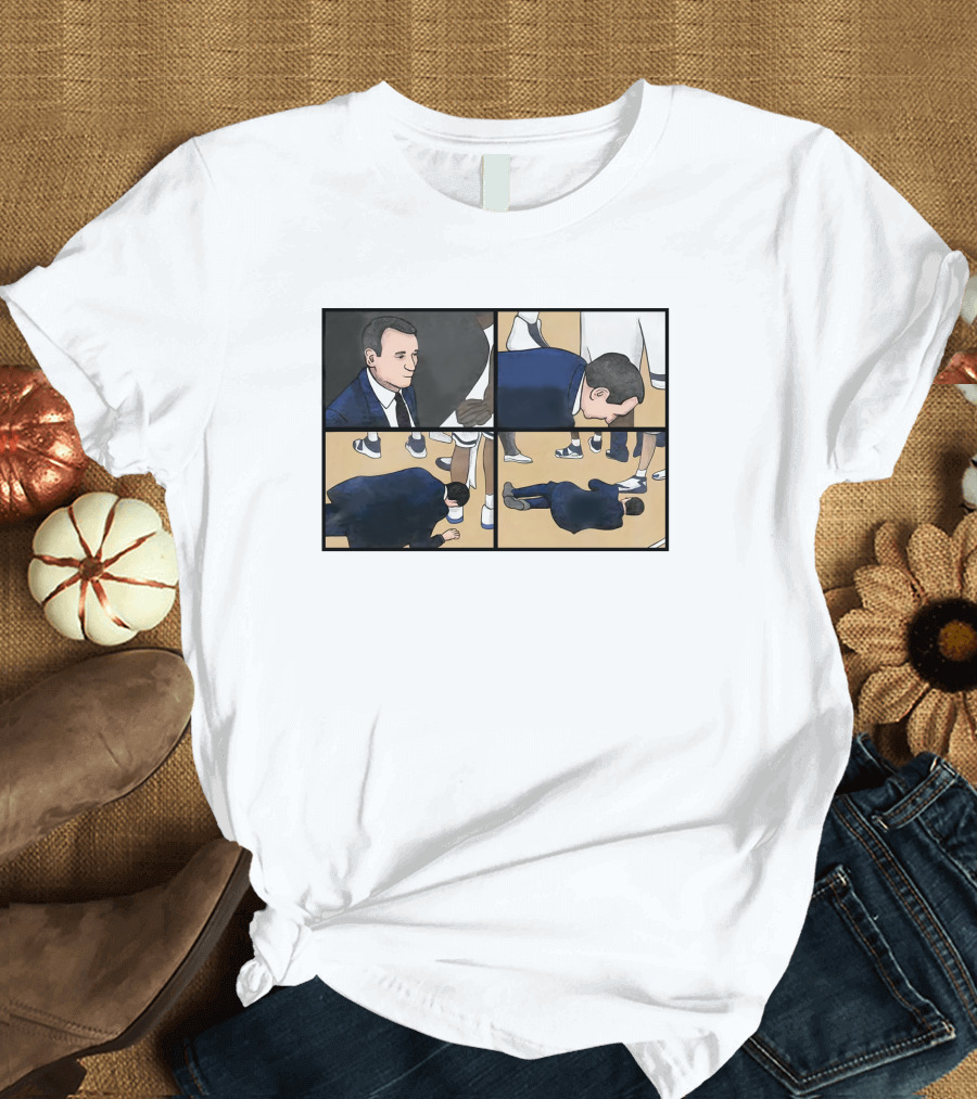 Pardon My Take Collapse Big Cat Comic Strip T-Shirt
