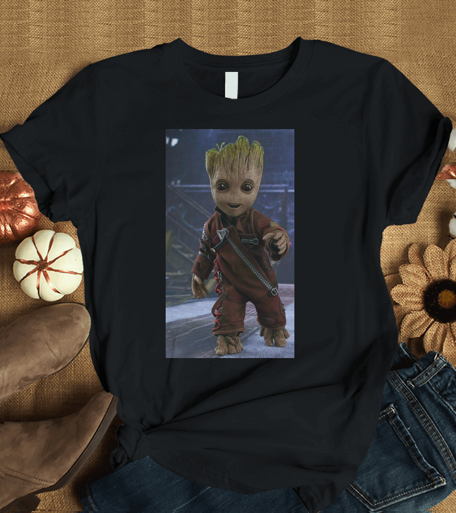 Baby Groot Guardians of the Galaxy Character T-Shirt