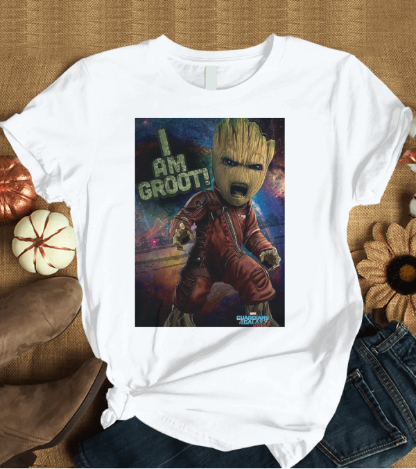T-Shirt: I Am Groot Guardians of the Galaxy Vol. 2 T-Shirt I Am Groot Guardians of the Galaxy Vol. 2 T-Shirt
