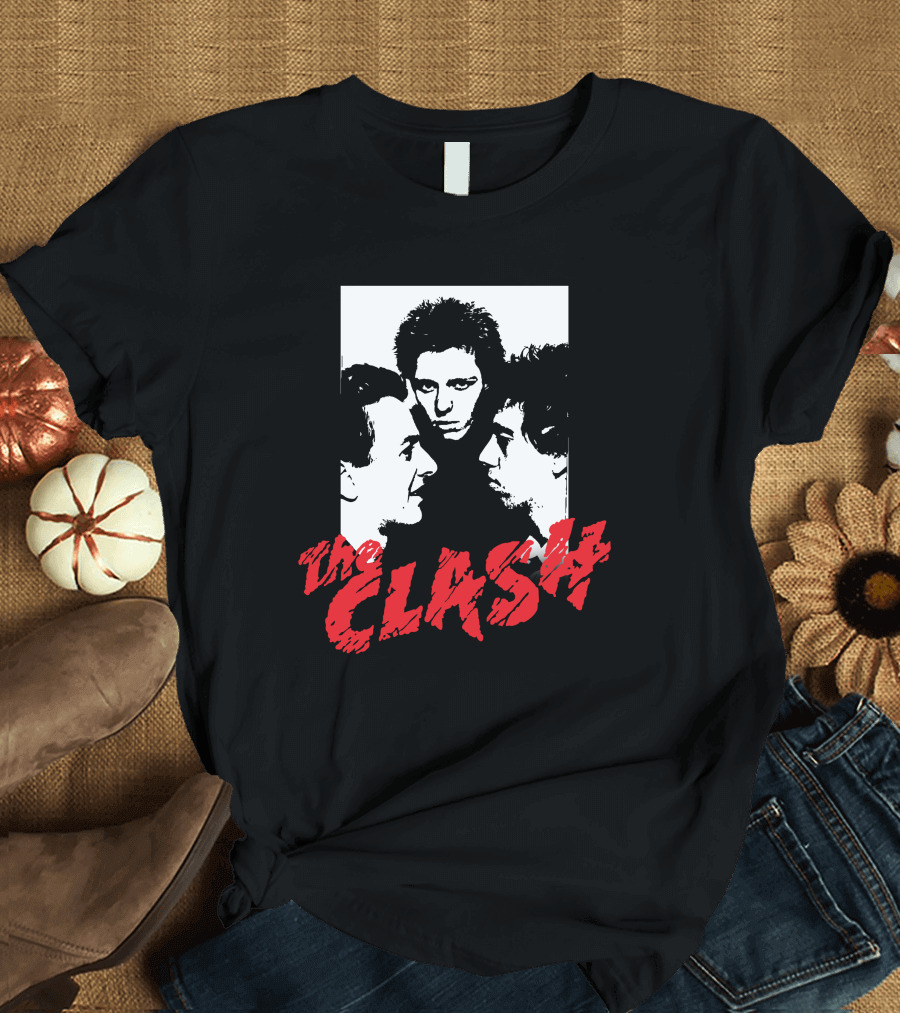 The Clash Band Portrait T-Shirt